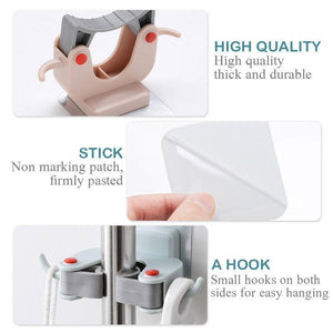 🔥Christmas Hot Sale🔥Bathroom Wall Mounted Mop Clip