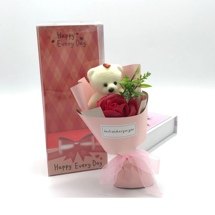 💝Valentine's Days HOT SALE💝Rose&Bear Box