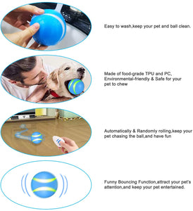 USB Rechargeable Smart Interactive Toy for Cat&Dog