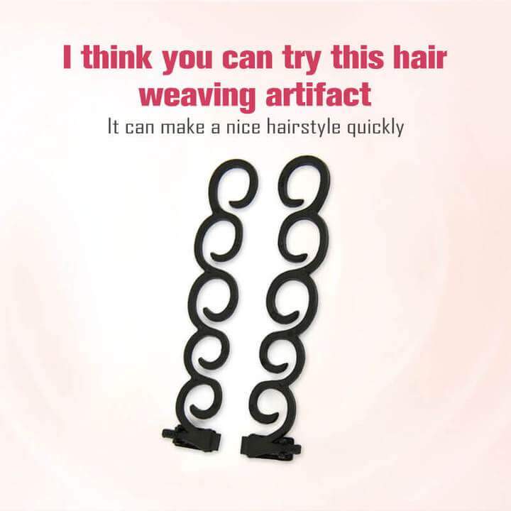 Twist Plait Hair Braiding Hairdressing Tools