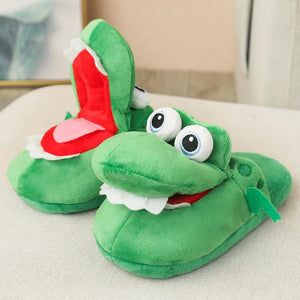 Cotton Stuffed Plush Funny Slippers