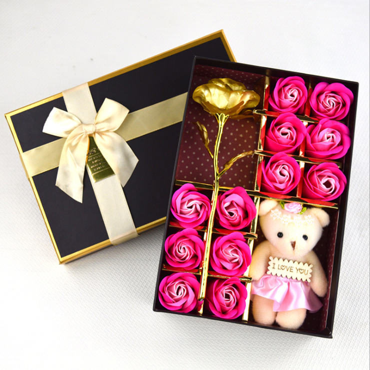 💝Special Gift For Special Person💝Bear Rose Box
