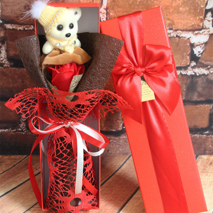 💝Valentine's Days HOT SALE💝Handmade Plush Bear Bouquet