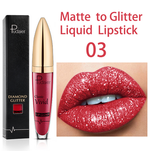 Diamond Shiny Long Lasting Lipstick 18 Colors  - (Buy 3 Free Shipping)