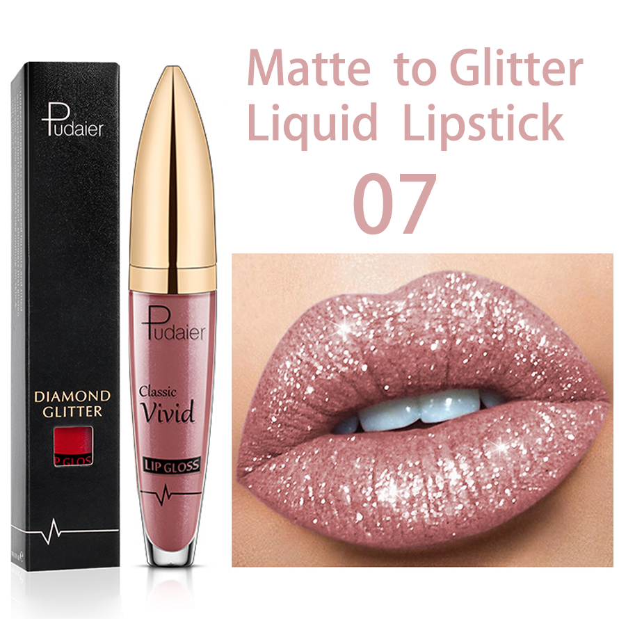 Diamond Shiny Long Lasting Lipstick 18 Colors  - (Buy 3 Free Shipping)