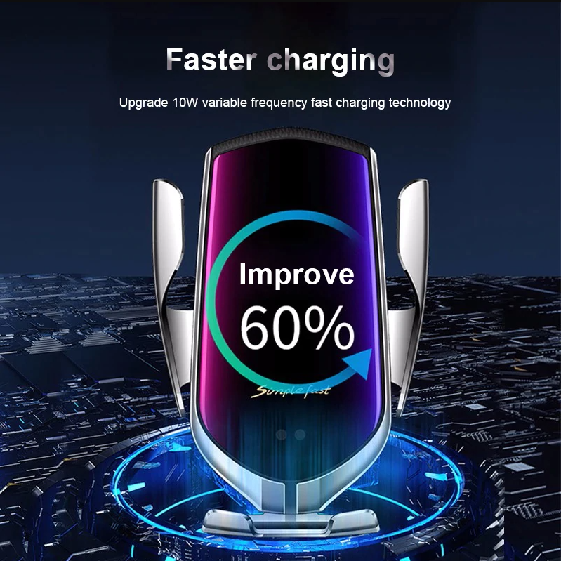 Wireless Car Charger with Touch Sensor
