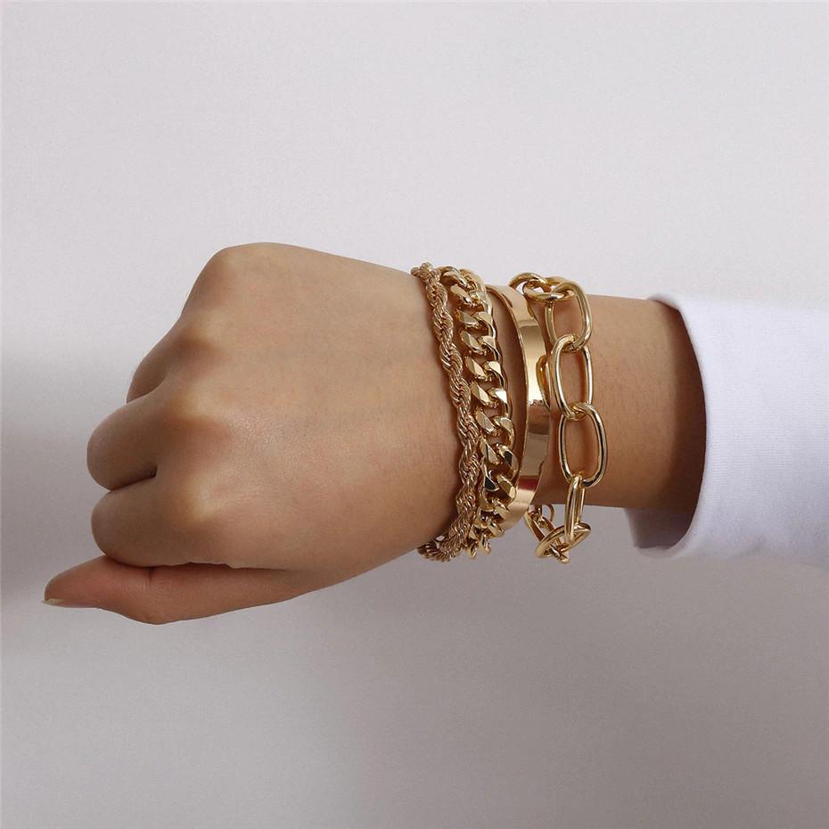 4pcs Bohemian Bracelets Set