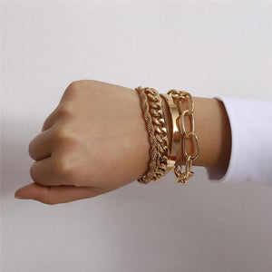 4pcs Bohemian Bracelets Set