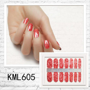 5 pack Nail Glitter Women Girls Manicure Set(70 pcs)