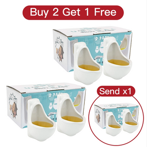 🔥Christmas Hot Sale🔥Novelties Party Ceramic Wine Glasses (Set Of 2)