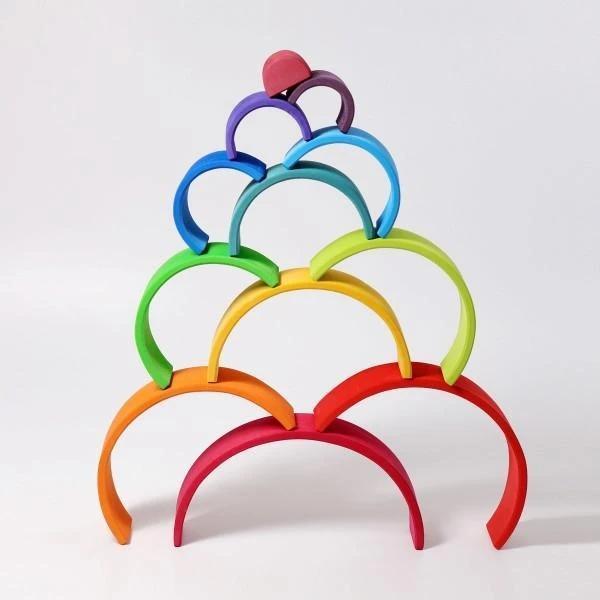 (50% Off NOW!! )Stacking Wooden Rainbow（Buy 2, Get Free Shipping）