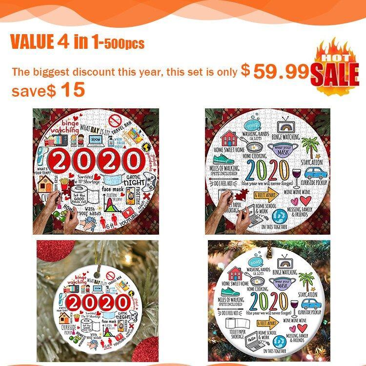 Big Price Cut-2020 Commemorative Edition Puzzle-500/1000 Pieces