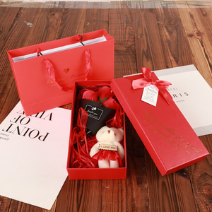 💝Valentine's Days HOT SALE💝Rose Bouquet&Plush Bear