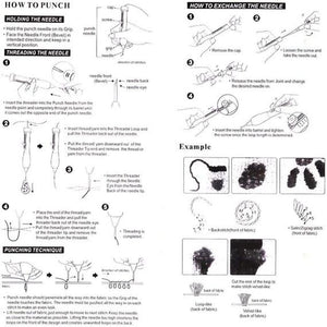DIY Pattern Artistic Embroidery Pen Kit(100 PCS)