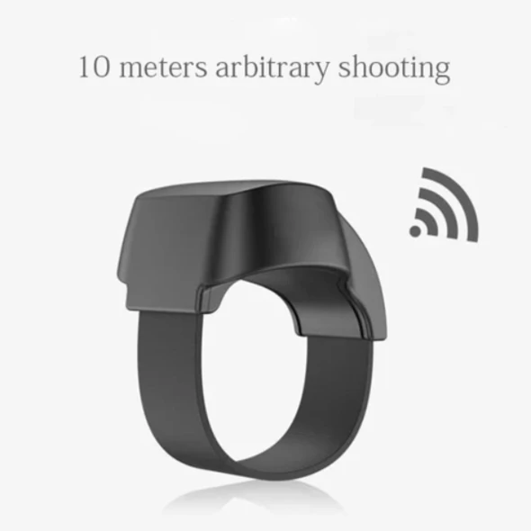 Bluetooth selfie ring