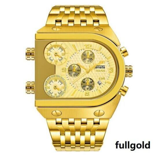 Fashion steel band sports quartz watch
