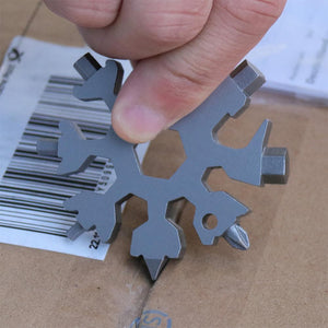 18-in-1 snowflakes multi-tool