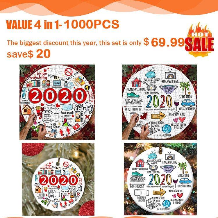 Big Price Cut-2020 Commemorative Edition Puzzle-500/1000 Pieces