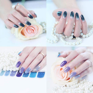 5 pack Nail Glitter Women Girls Manicure Set(70 pcs)