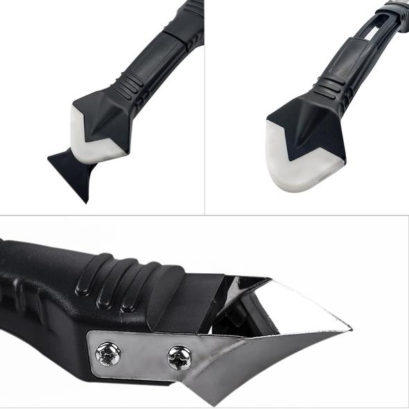 3 in 1 Silicone Caulking Tools（stainless steelhead）