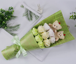 💝Valentine's Days HOT SALE💝Plush Bear Bouquet(Free Shipping)