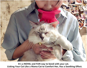 FUNNY Cat Brush,Lets You Lick Your Cat