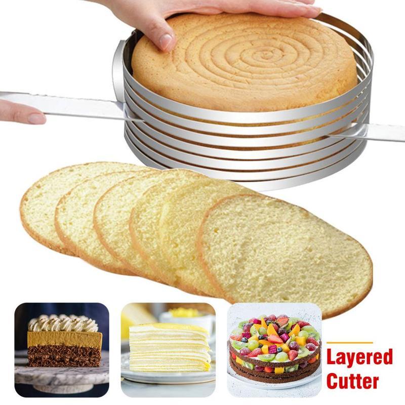 🔥Christmas Hot Sale🔥Adjustable Stainless Steel Cake Slicer