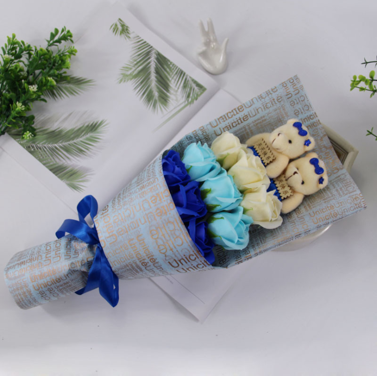 💝Valentine's Days HOT SALE💝Plush Bear Bouquet(Free Shipping)