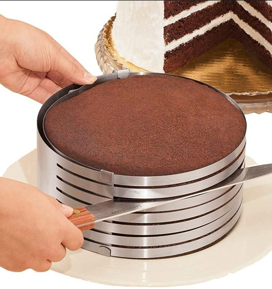 🔥Christmas Hot Sale🔥Adjustable Stainless Steel Cake Slicer