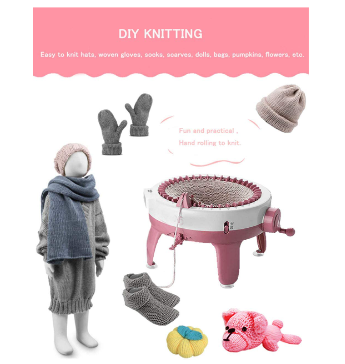 🔥Christmas Hot Sale🔥48-Pin DIY Knitting Machine Hand Knit Kit