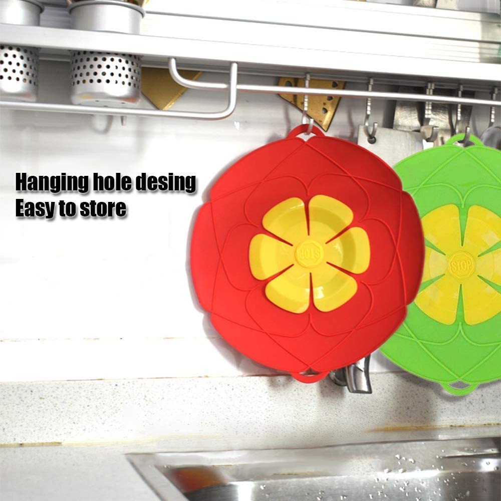Boil Over Safeguard Lids