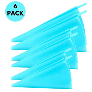 🔥Christmas Hot Sale🔥The Reusable Silicone Piping Bag (6 Pack)