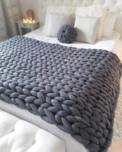 🔥Christmas Sale🔥Chunky Knit Blanket