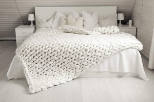 🔥Christmas Sale🔥Chunky Knit Blanket