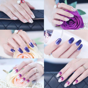 5 pack Nail Glitter Women Girls Manicure Set(70 pcs)