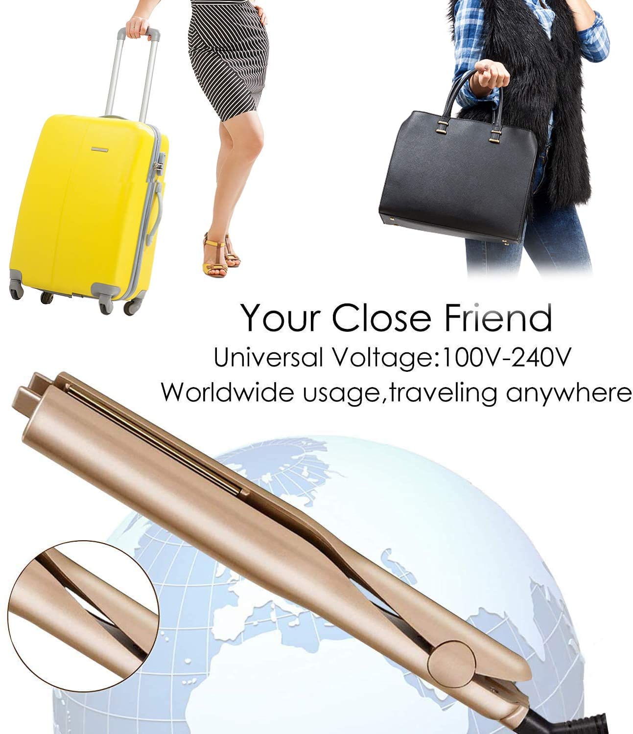 2 in 1 Hair Straightener