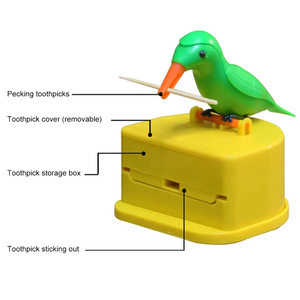 Bird Toothpick Dispenser