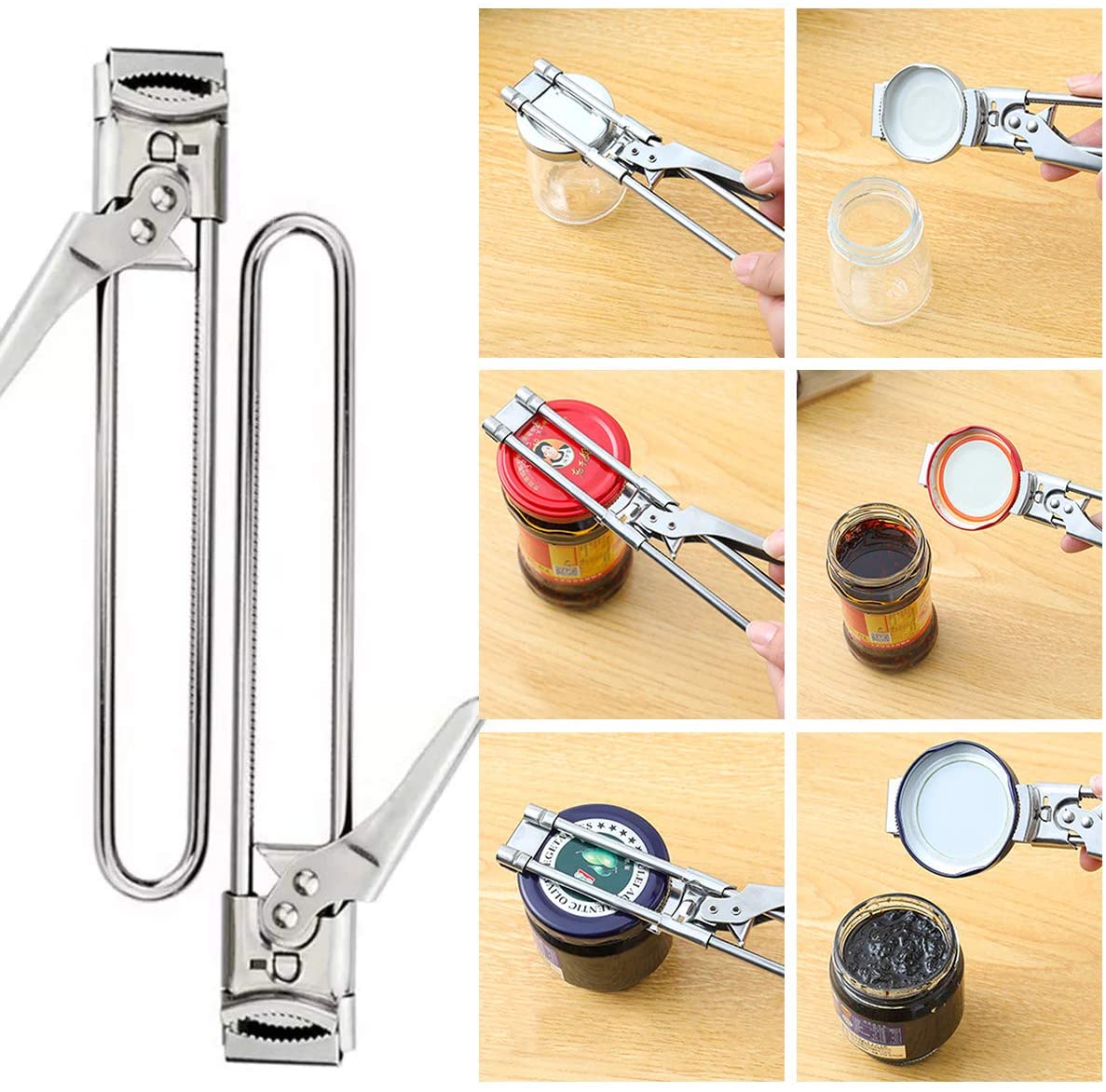 Easy Open Adjustable Jar Opener