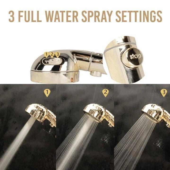 Bathroom-Pro™ 3 In 1 High-Pressure Shower Head