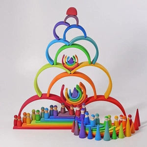(50% Off NOW!! )Stacking Wooden Rainbow（Buy 2, Get Free Shipping）