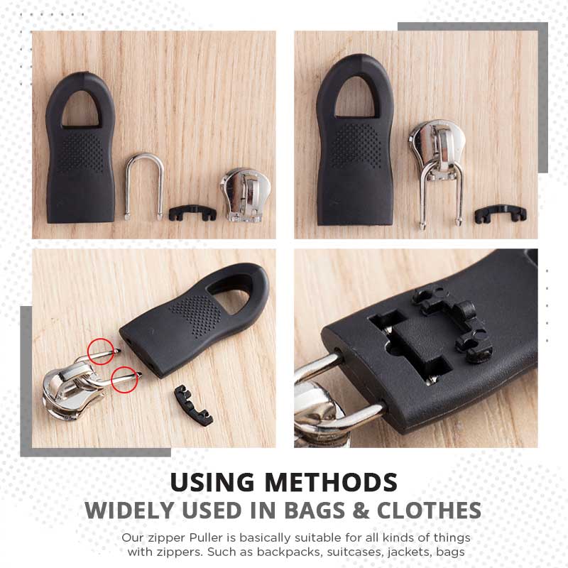 Universal Detachable Zipper Puller Set (8PCS)
