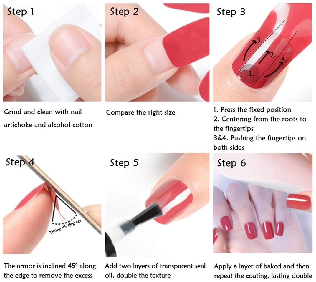 5 pack Nail Glitter Women Girls Manicure Set(70 pcs)