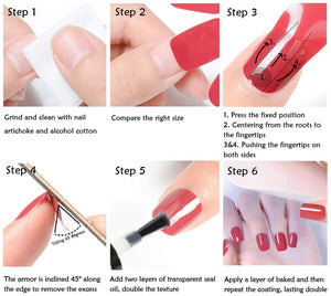 5 pack Nail Glitter Women Girls Manicure Set(70 pcs)