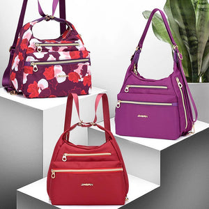 3 in 1 Fashion bag with double zipper