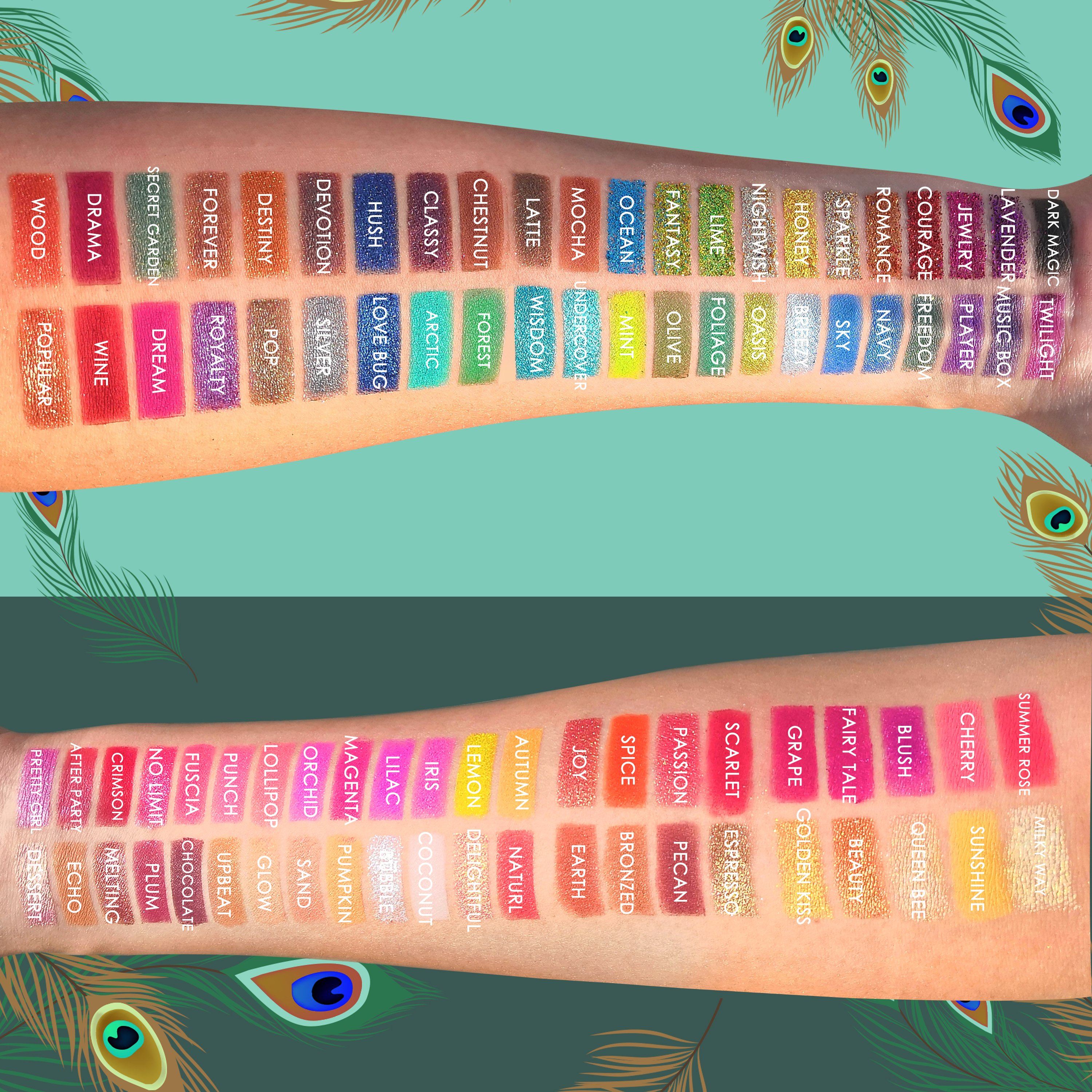 Exotic Pop Palette