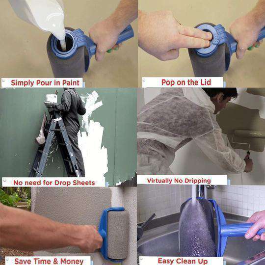 🔥Christmas Hot Sale🔥EROLLER Multifunctional Paint Roller PRO Kit