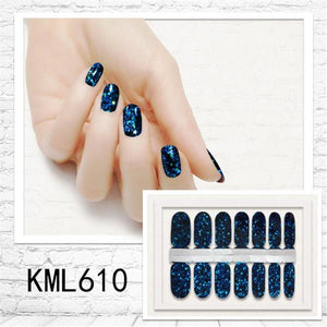 5 pack Nail Glitter Women Girls Manicure Set(70 pcs)