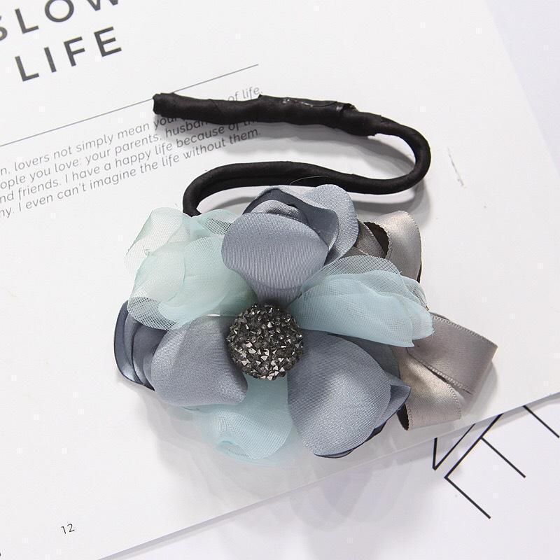 Floral French Hair Bun Maker（3 PCS)