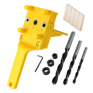 CARPENTRY POCKET HOLE DRILL GUIDE TOOL SET