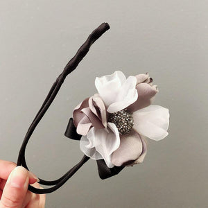 Floral French Hair Bun Maker（3 PCS)